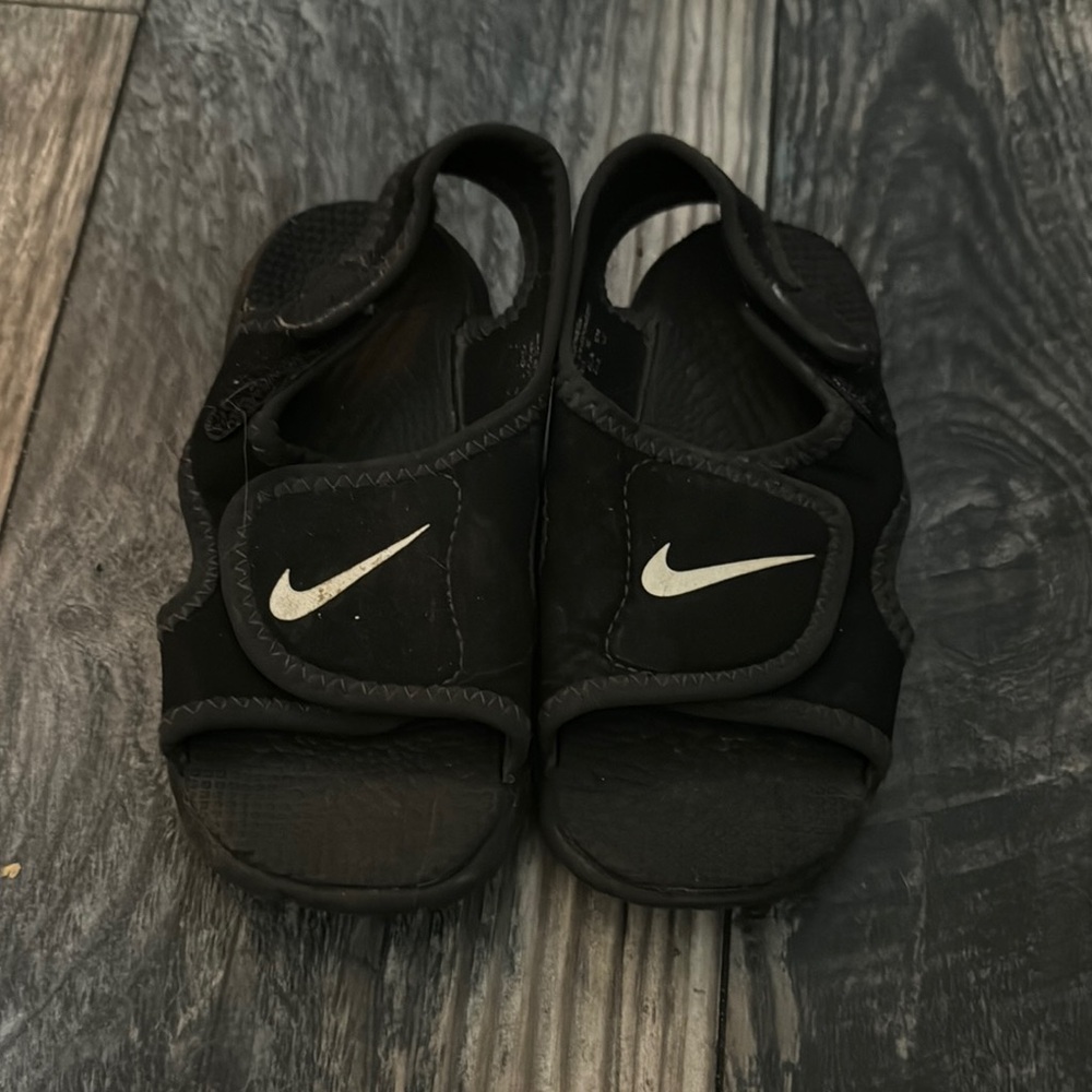 Nike Black Kids Sandals